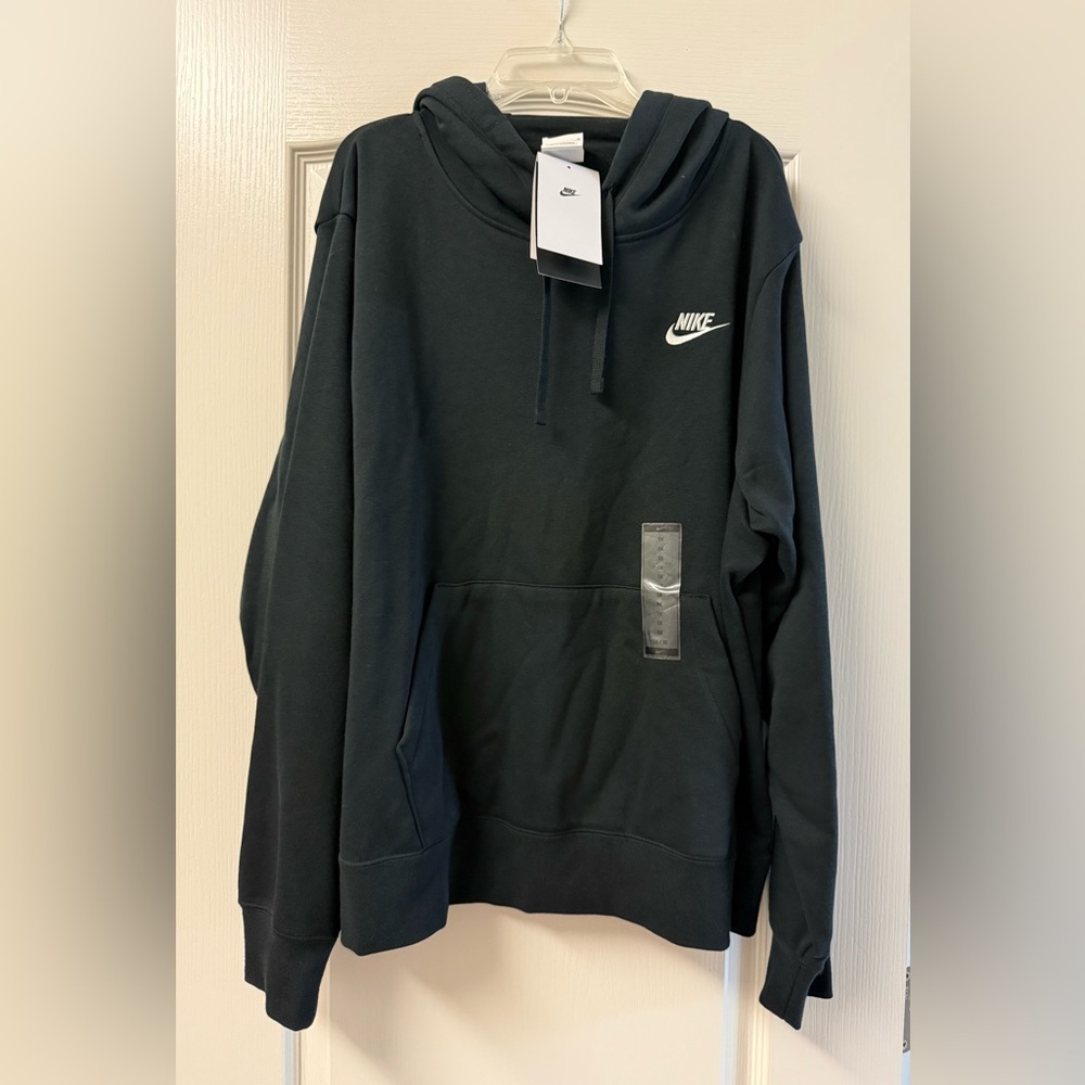 Nike Women's Black Hoodie Sweater